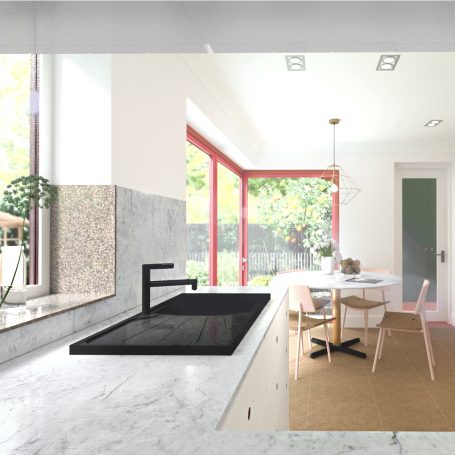 Kitchen and playroom extension by MUSTARD Pans