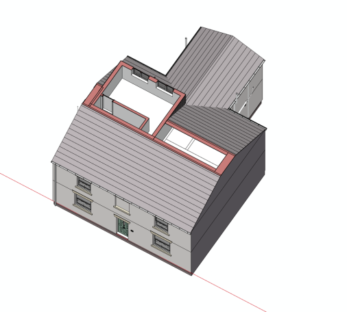 Measured survey and existing plans produced by MUSTARD Plans