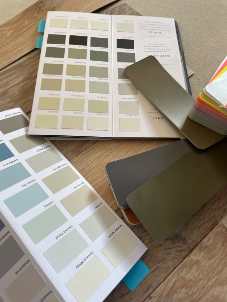 Choosing colours with clients by MUSTARD Plans