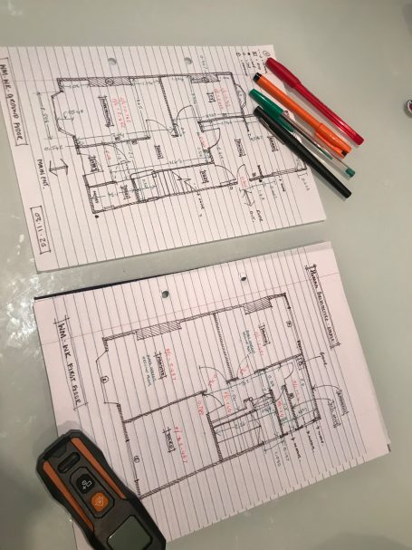 Measure survey the old fashioned way by MUSTARD Plans