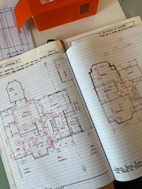Measure survey the old fashioned way by MUSTARD Plans