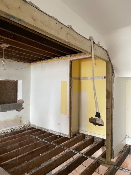 Construction strip out by MUSTARD Plans