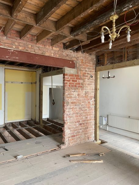New brickwork opening by MUSTARD Plans