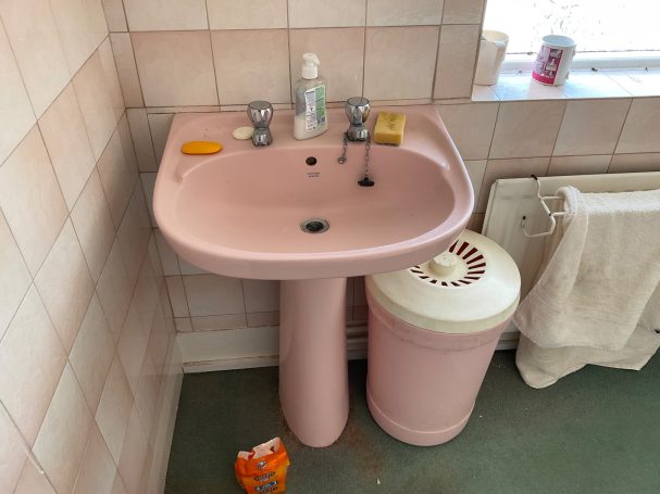 Pink sink found on our site MUSTARD Plans